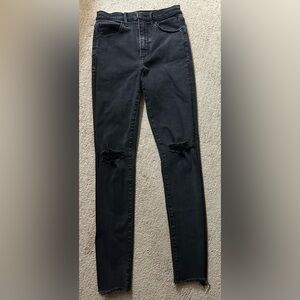 Abercrombie & Fitch Ultra High Rise Super Skinny SZ 28/6 L